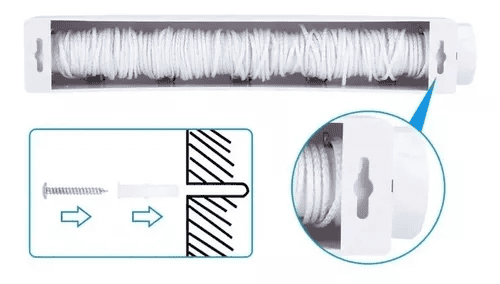 EasyDry: Tendedero Retráctil para Ropa