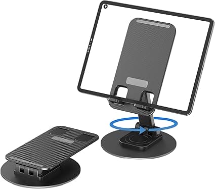 Soporte giratorio para celular y tablet 360°
