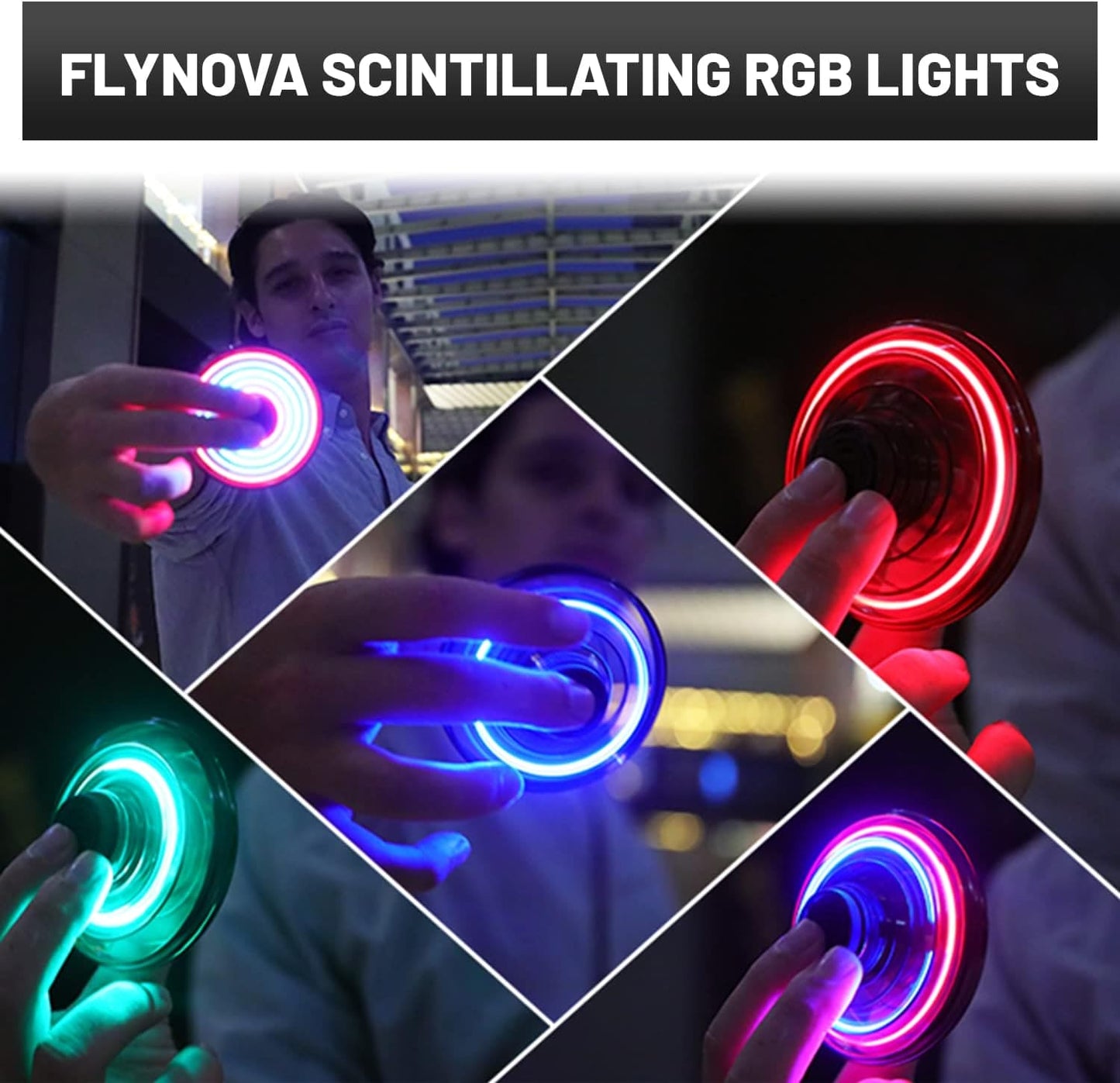Turbodrone: Spinner LED Volador
