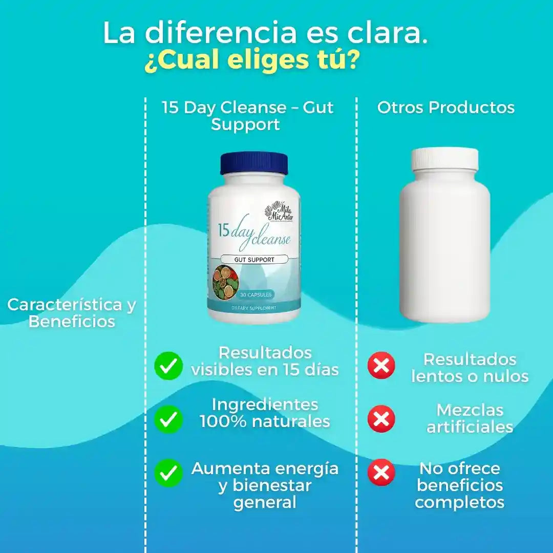 15 Day Cleanse Limpiador Intestinal