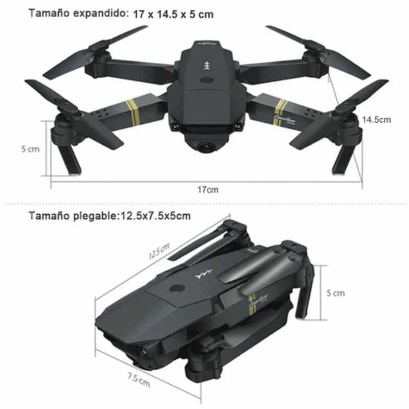 AeroCapture Xtreme 4K Dron doble cámara + Envío Gratis