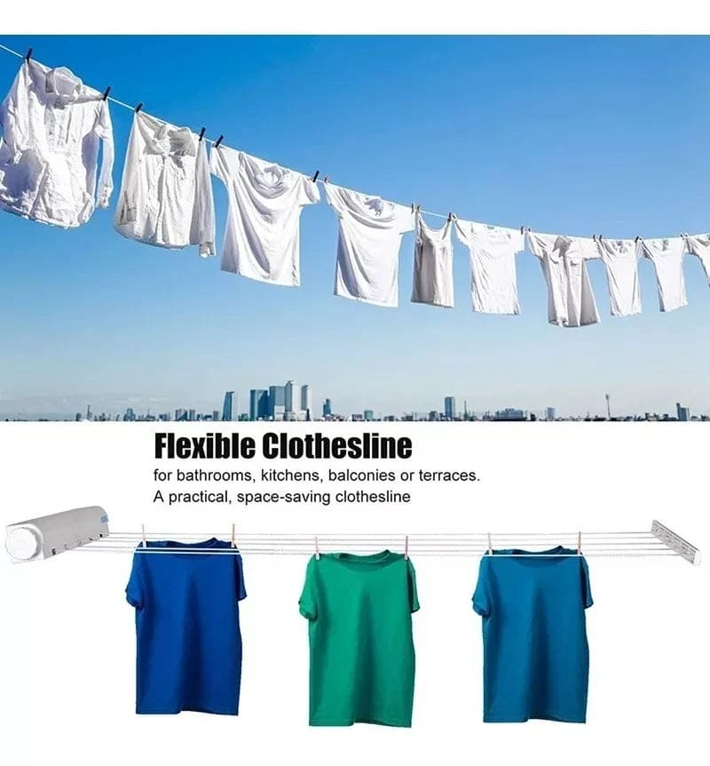 EasyDry: Tendedero Retráctil para Ropa