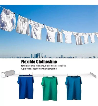 EasyDry: Tendedero Retráctil para Ropa