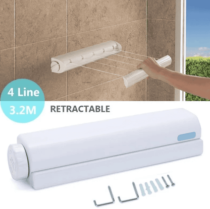 EasyDry: Tendedero Retráctil para Ropa