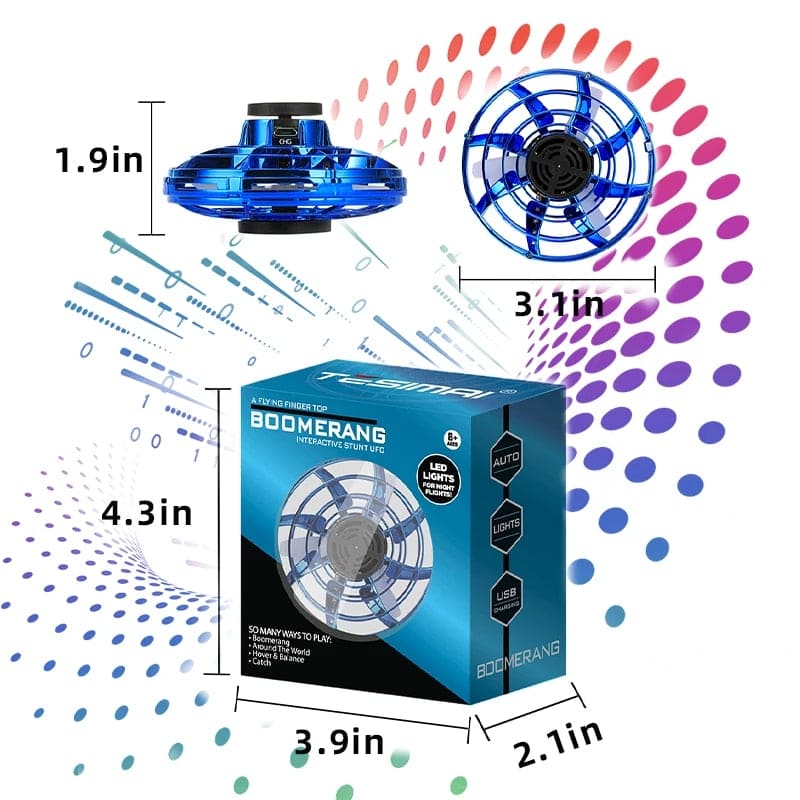 Turbodrone: Spinner LED Volador