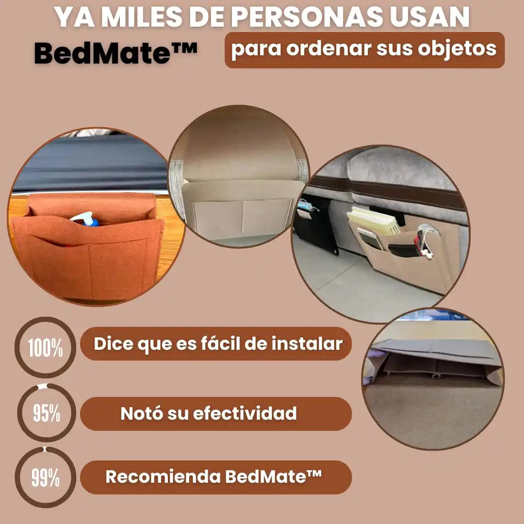 BedMate™ – Organizador lateral para cama y sofá