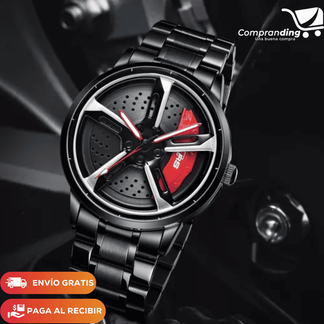 RELOJ GIRATORIO G FORCE RIN DE AUTO