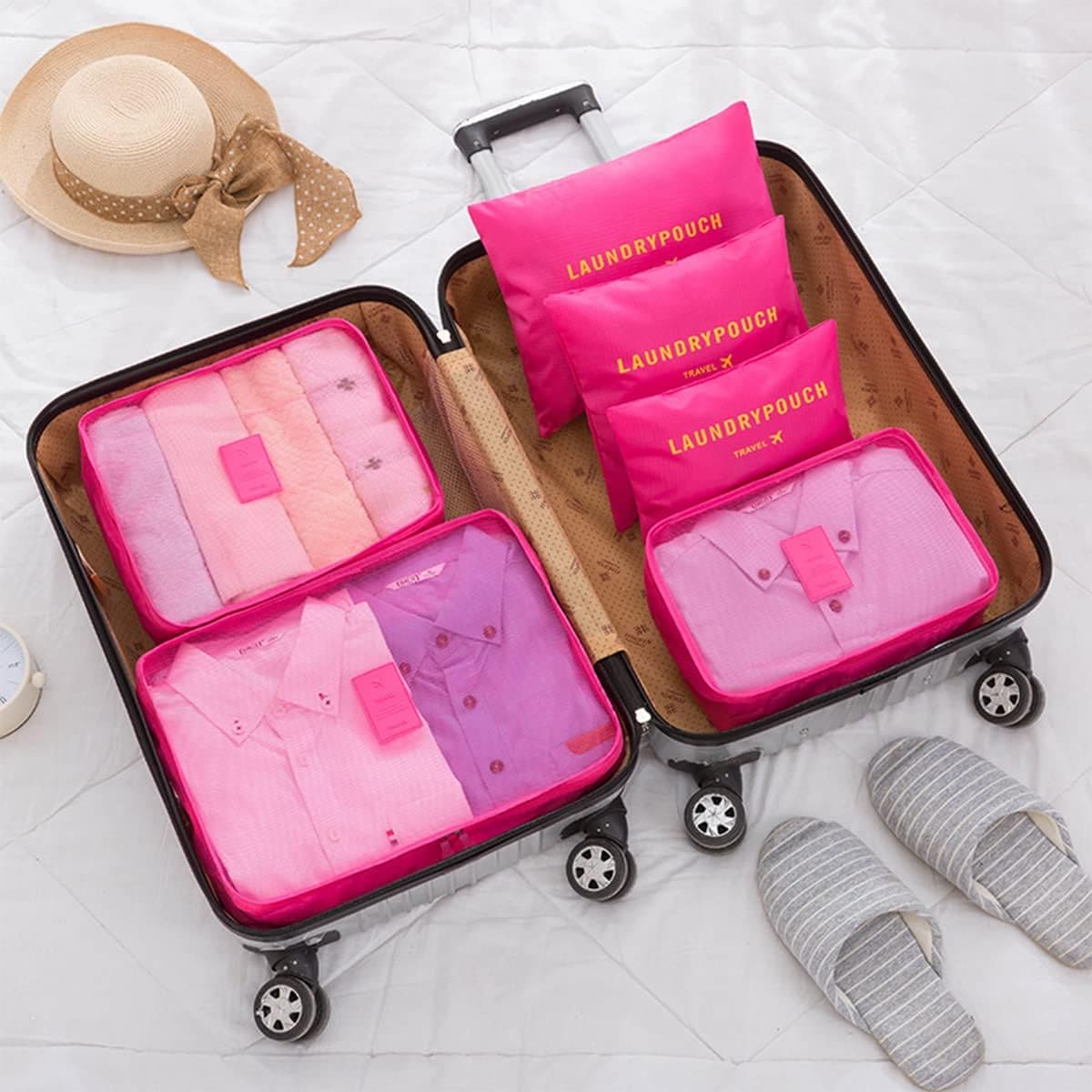 Set Organizador de viaje y hogar de 6 piezas