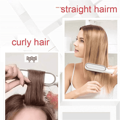 Hair Pro: Cepillo Alisador 2 en 1