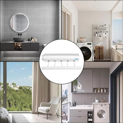 EasyDry: Tendedero Retráctil para Ropa