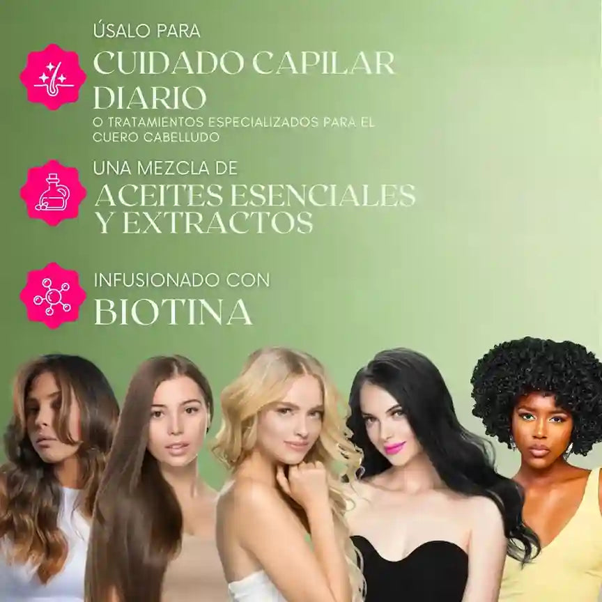 MIELLE Sérum capilar X2 Unidades