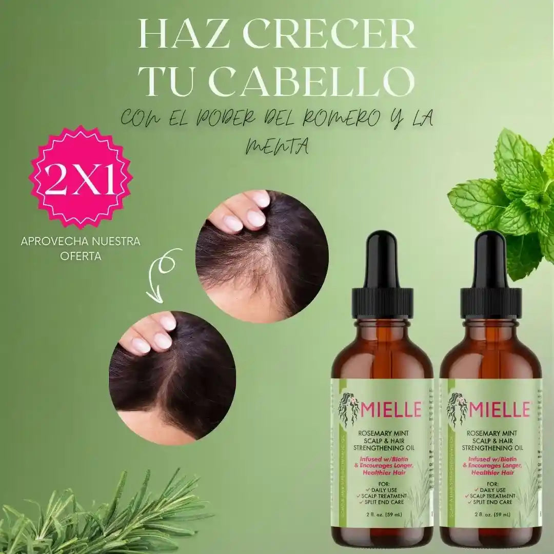 MIELLE Sérum capilar X2 Unidades