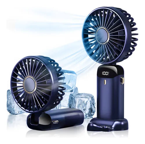 Ventilador de mano pequeño recargable