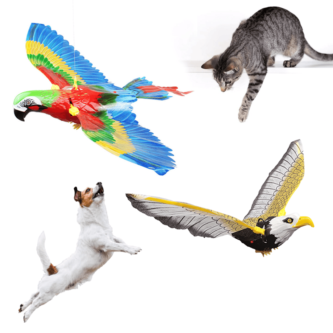 Tweety Fun: 2 Aves voladoras Interactivas para Mascotas