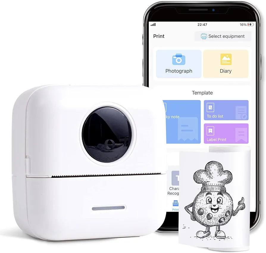 TinyPrint: Impresora de Bolsillo Sin Tinta