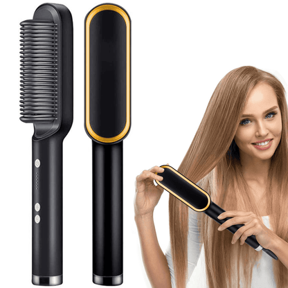 Hair Pro: Cepillo Alisador 2 en 1