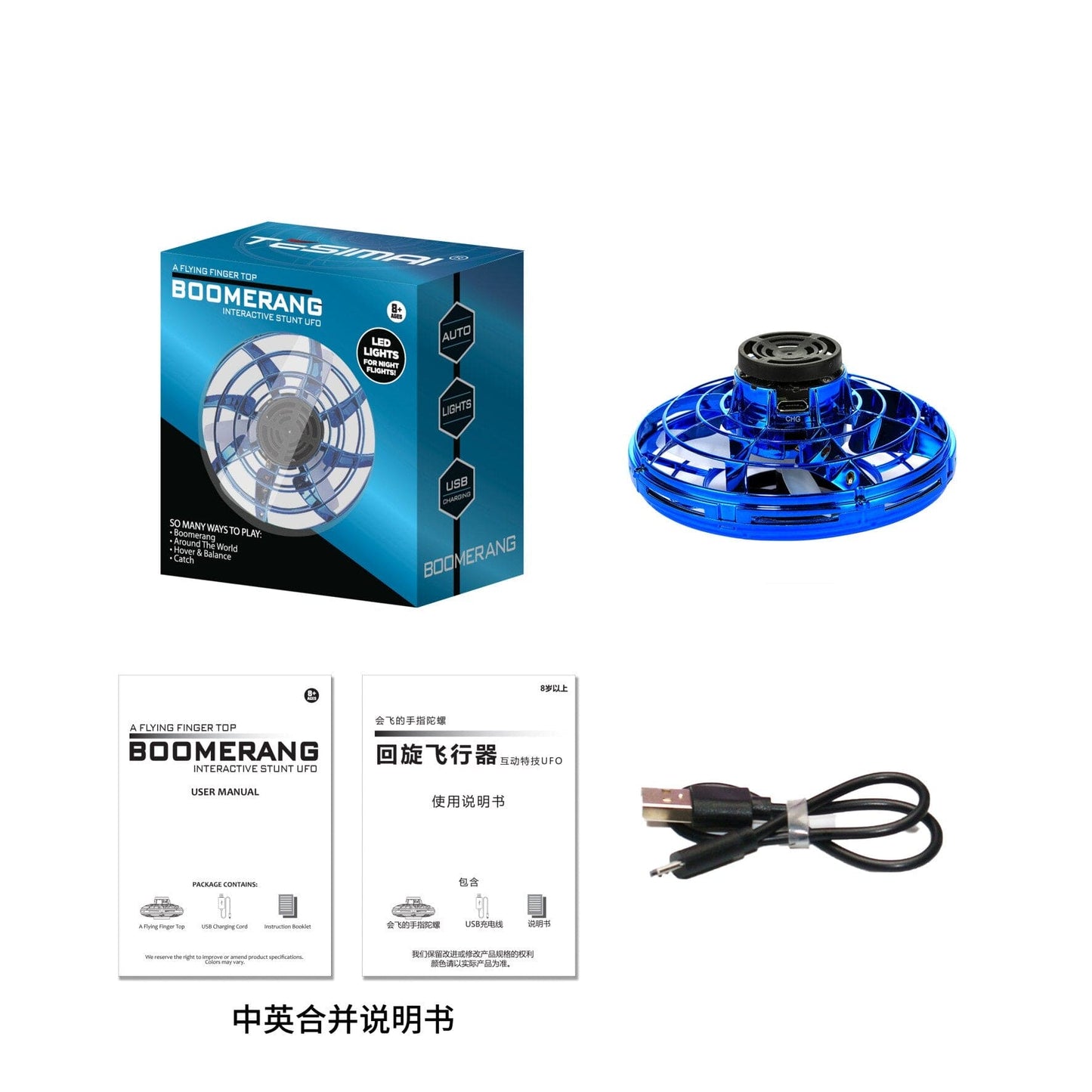 Turbodrone: Spinner LED Volador