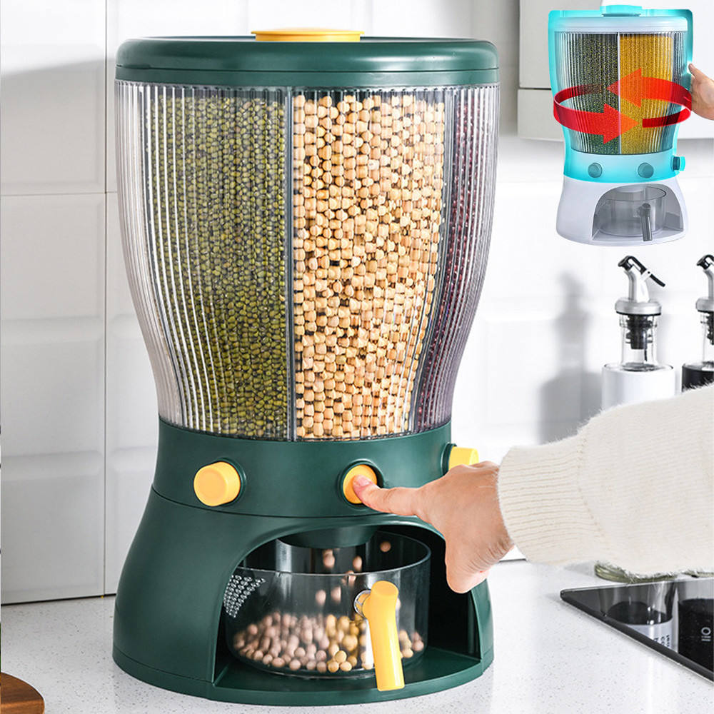 DISPENSADOR GRANOS Y CEREAL MULTIFUNCIÓN